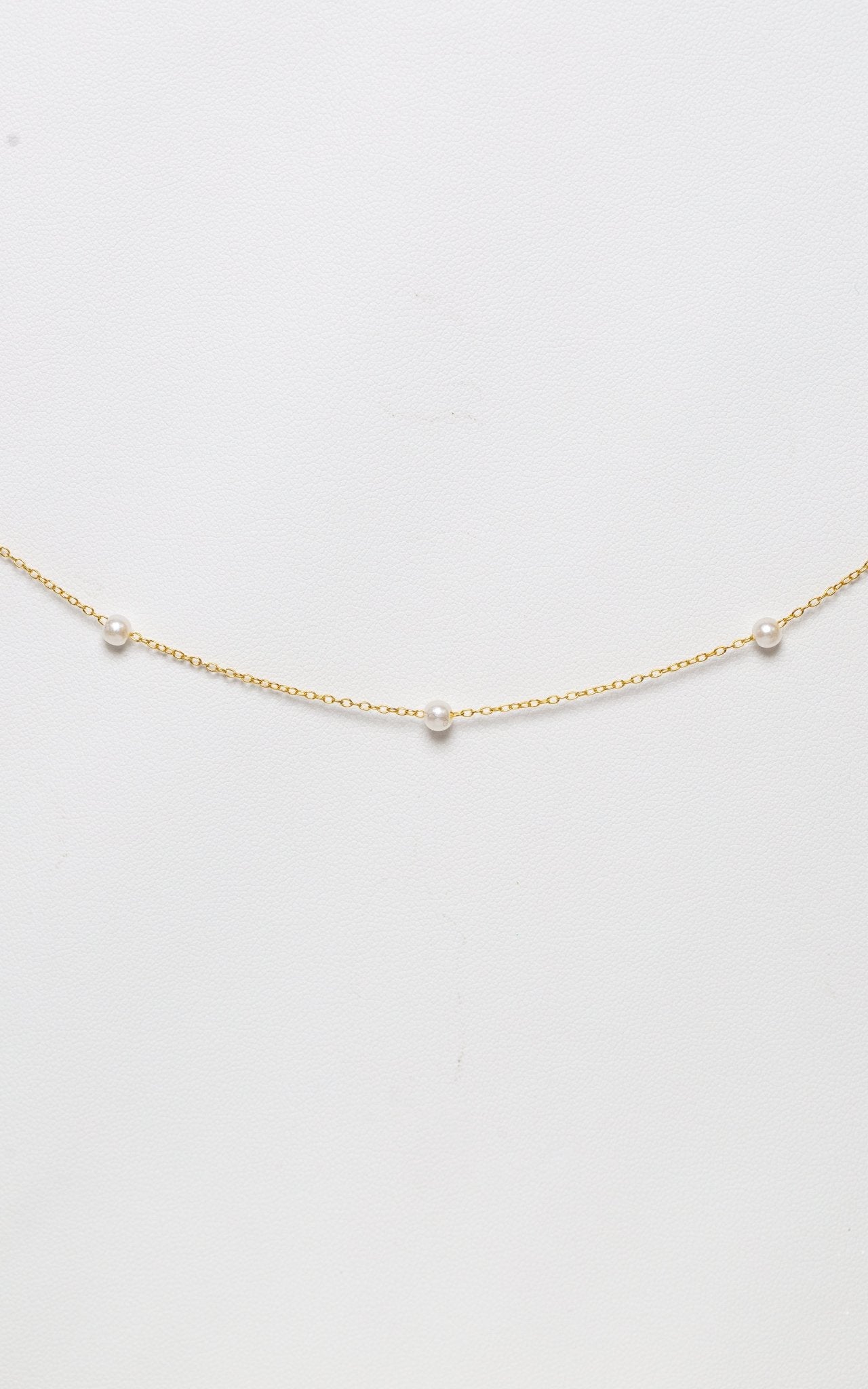 Dainty Pearl Chain Necklace - Mamma's Liquid Love