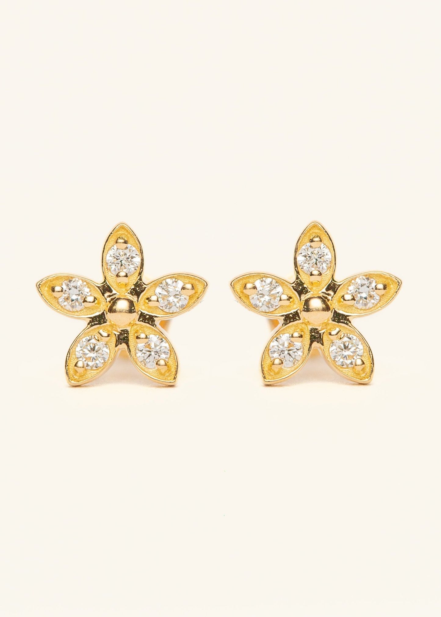 Diamond Petal Studs - Mamma's Liquid Love