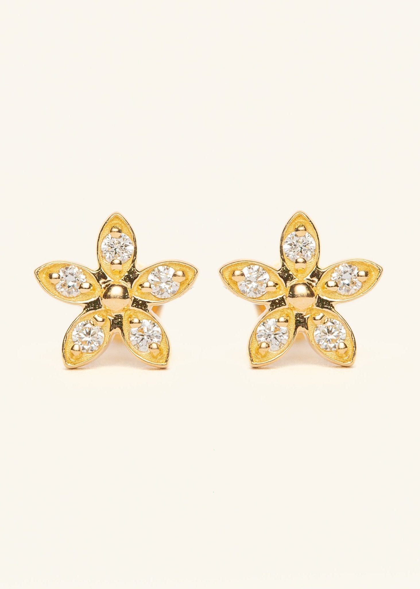 Diamond Petal Studs - Mamma's Liquid Love