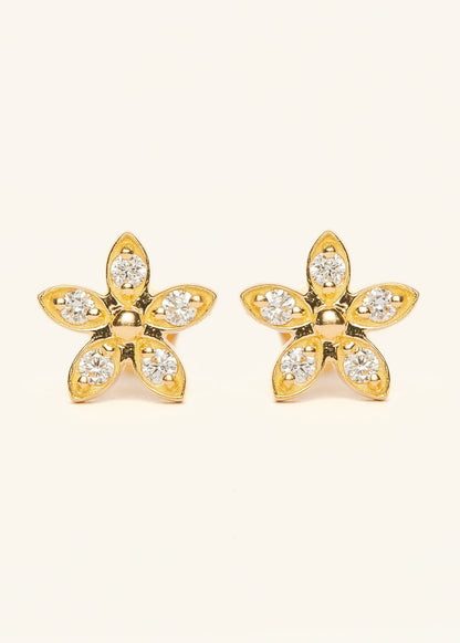 Diamond Petal Studs - Mamma's Liquid Love