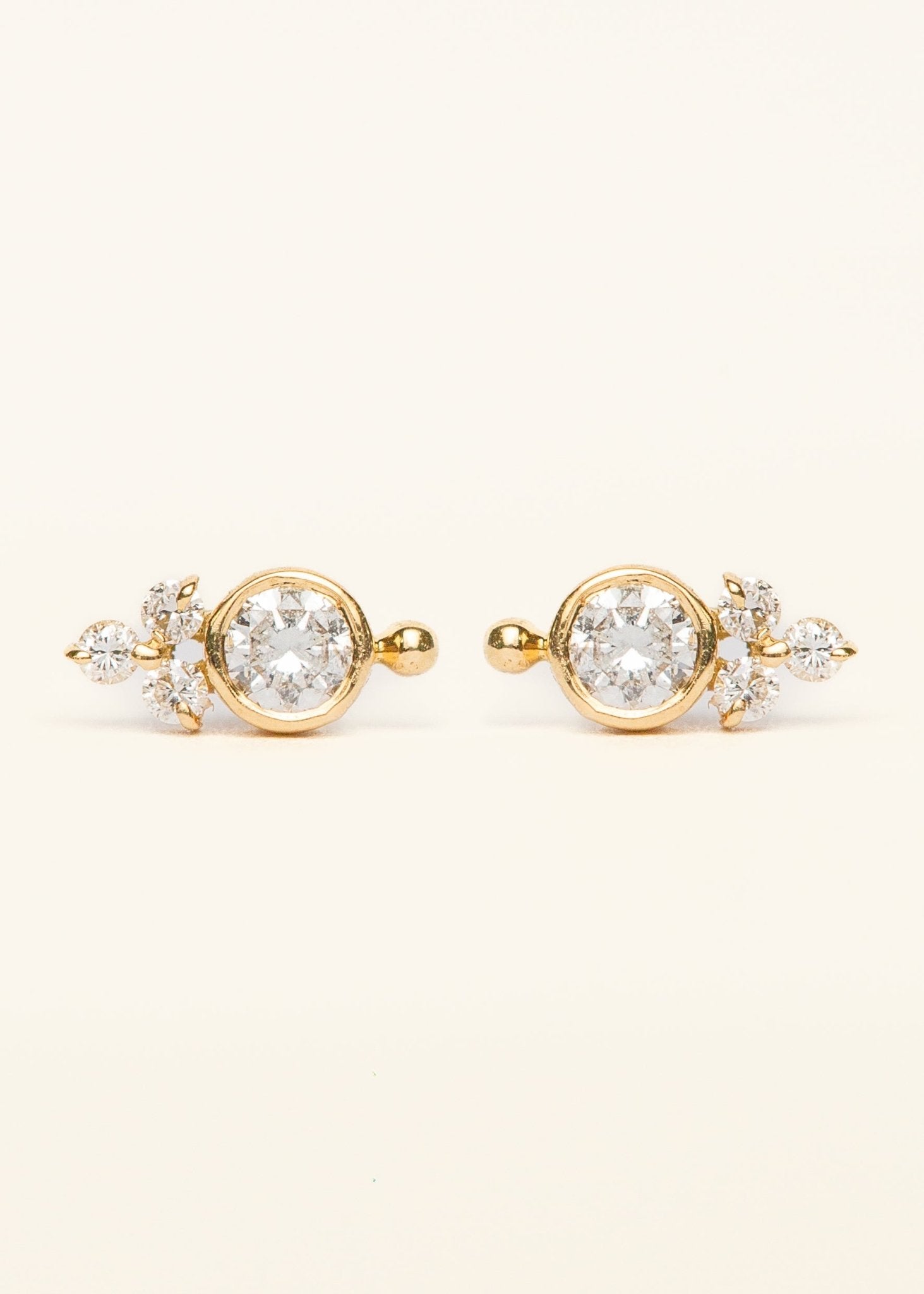 Diamond Solstice Studs - Mamma's Liquid Love