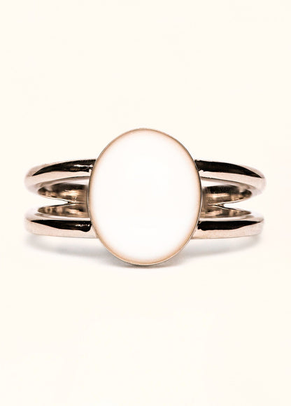 Double Stranded Oval Ring - Mamma's Liquid Love