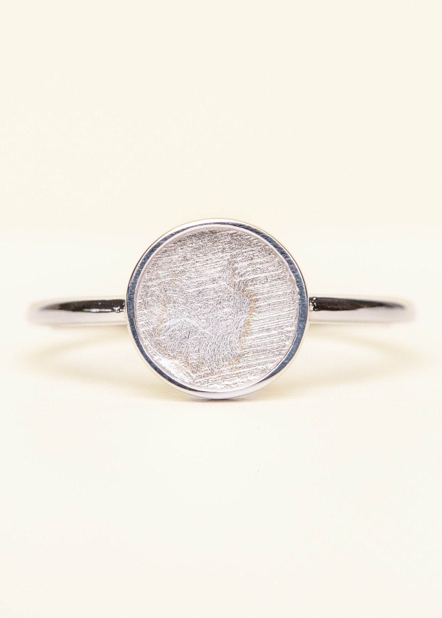 Full Moon Ring WHITE GOLD OS - Mamma's Liquid Love