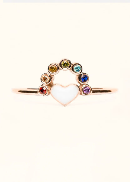 Heart of Hope Ring - Mamma's Liquid Love