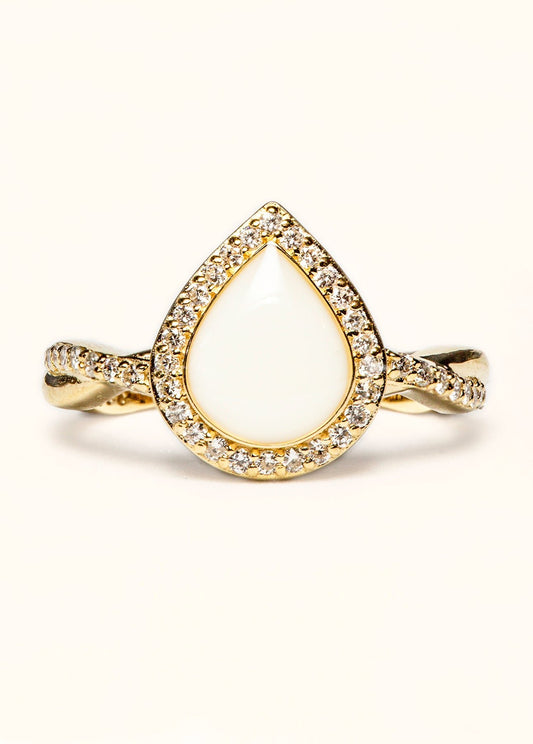 Infinite Love Drop Ring - Mamma's Liquid Love