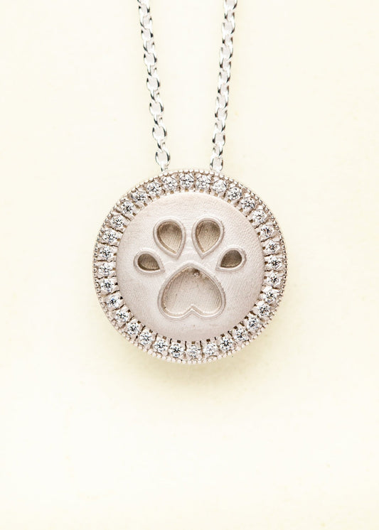 Paw Pendant OS - Mamma's Liquid Love