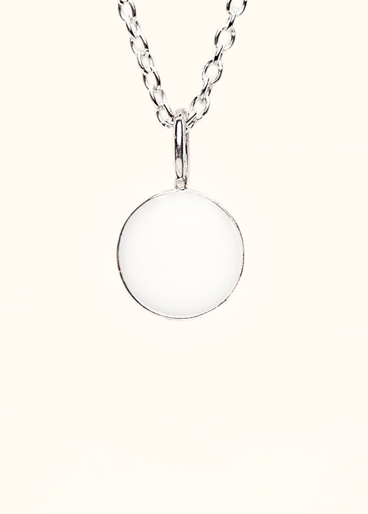 Petite Full Moon Breastmilk Pendant - Mamma's Liquid Love