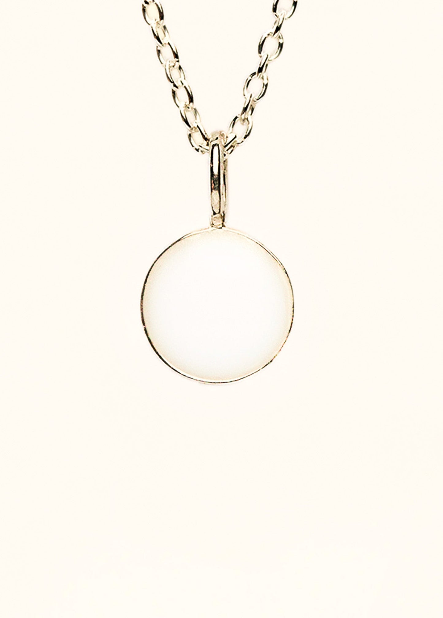 Petite Full Moon Breastmilk Pendant - Mamma's Liquid Love