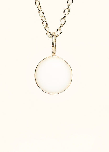 Petite Full Moon Breastmilk Pendant - Mamma's Liquid Love