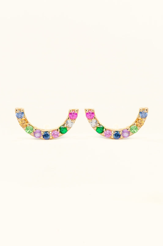 Rainbow Arc Studs - Mamma's Liquid Love