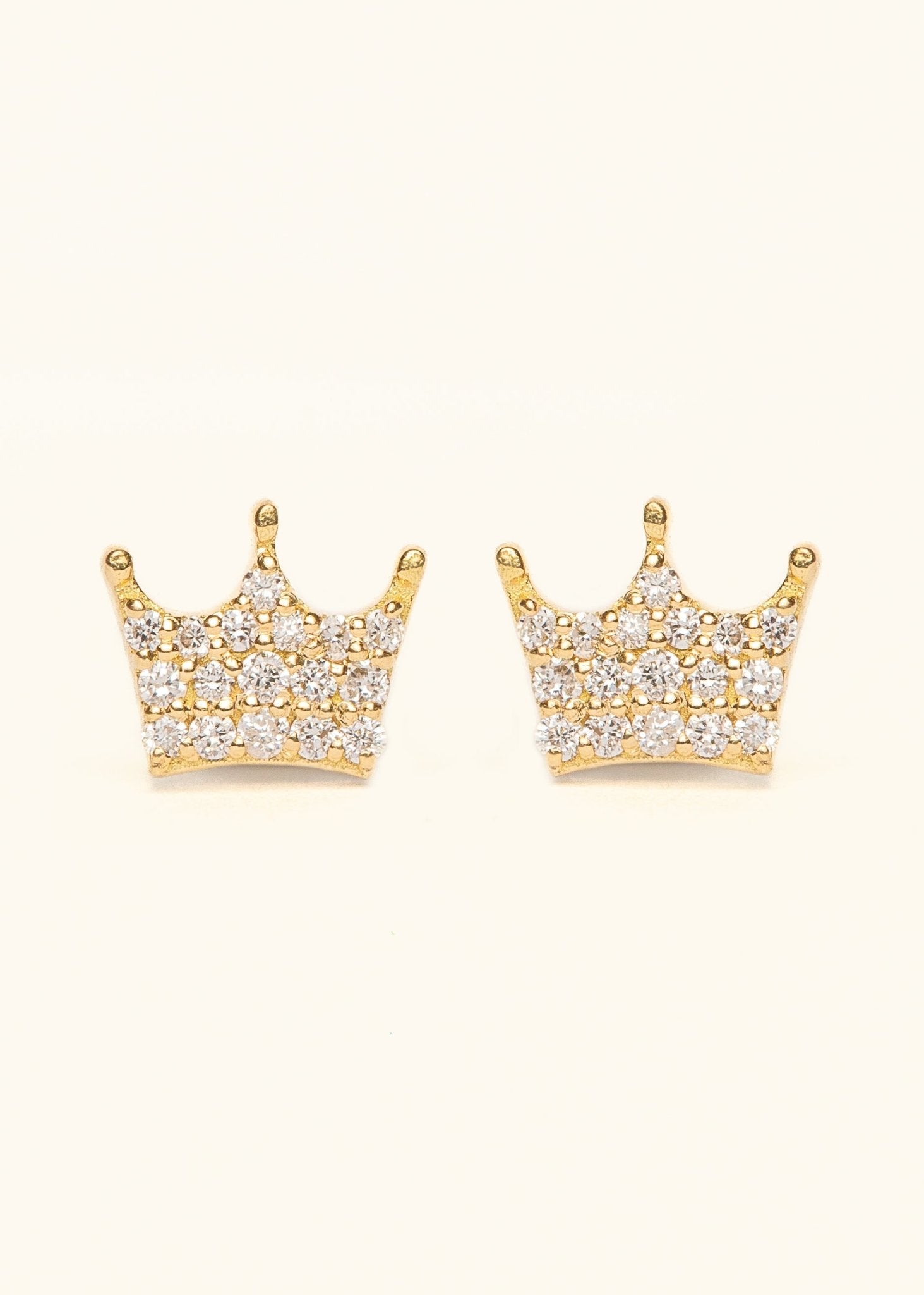 Royal Crown Diamond Studs - Mamma's Liquid Love