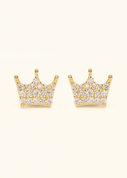 Royal Crown Diamond Studs - Mamma's Liquid Love