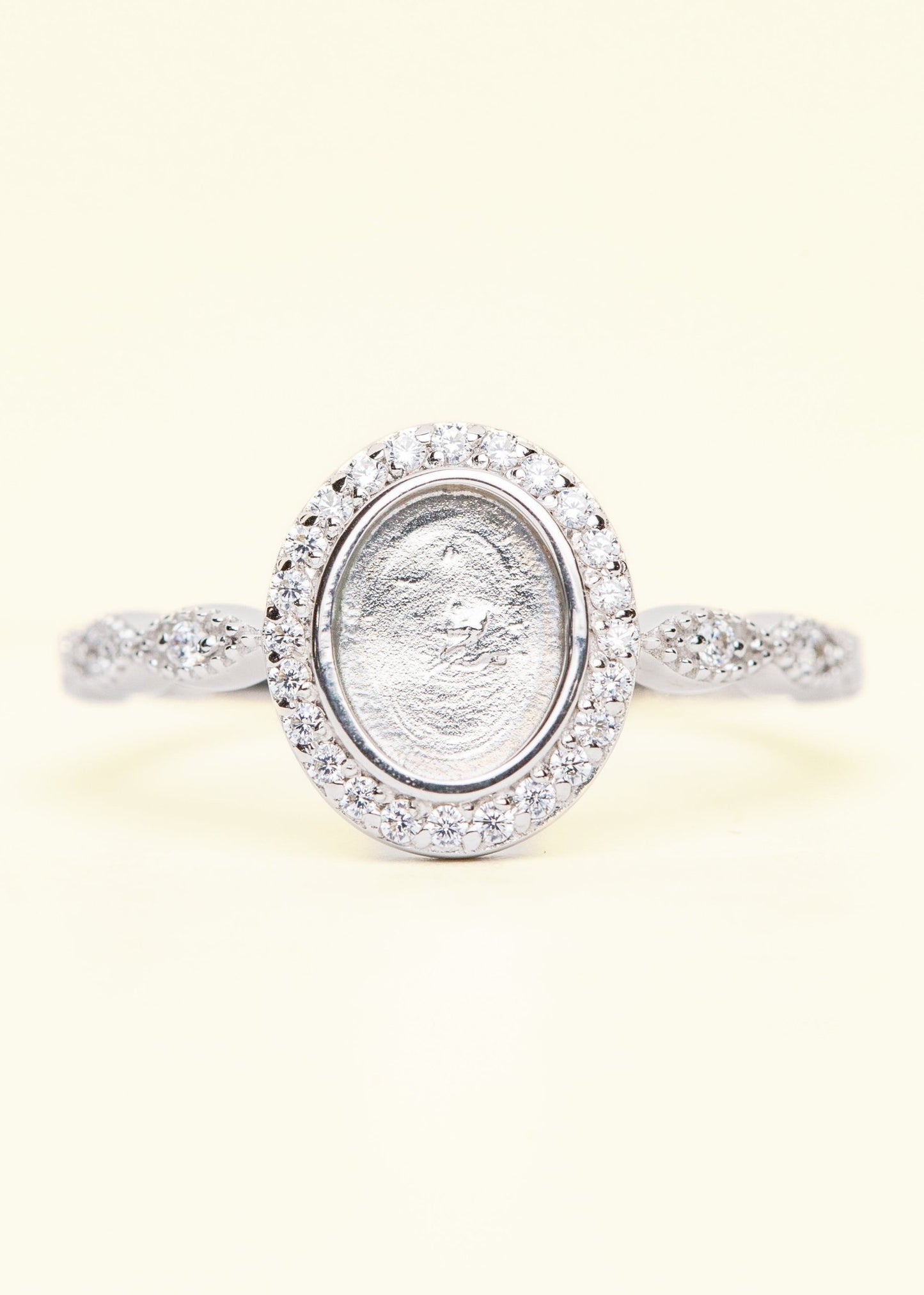 Serenity Ring with Ornate Band OS - Mamma's Liquid Love