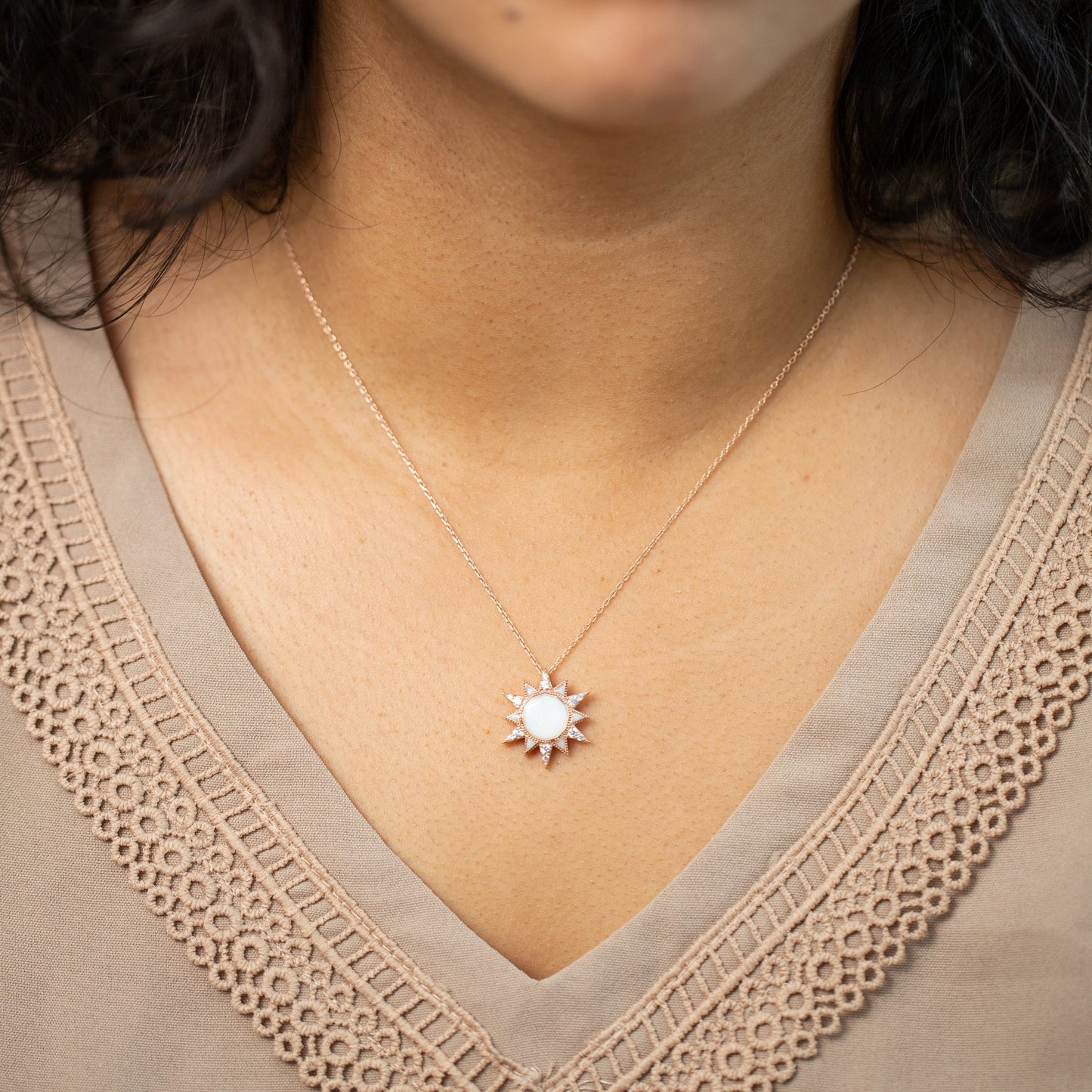 Sunburst Necklace - Mamma's Liquid Love