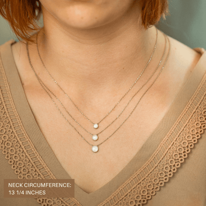 Triple Blessed Layered Necklace - Mamma's Liquid Love